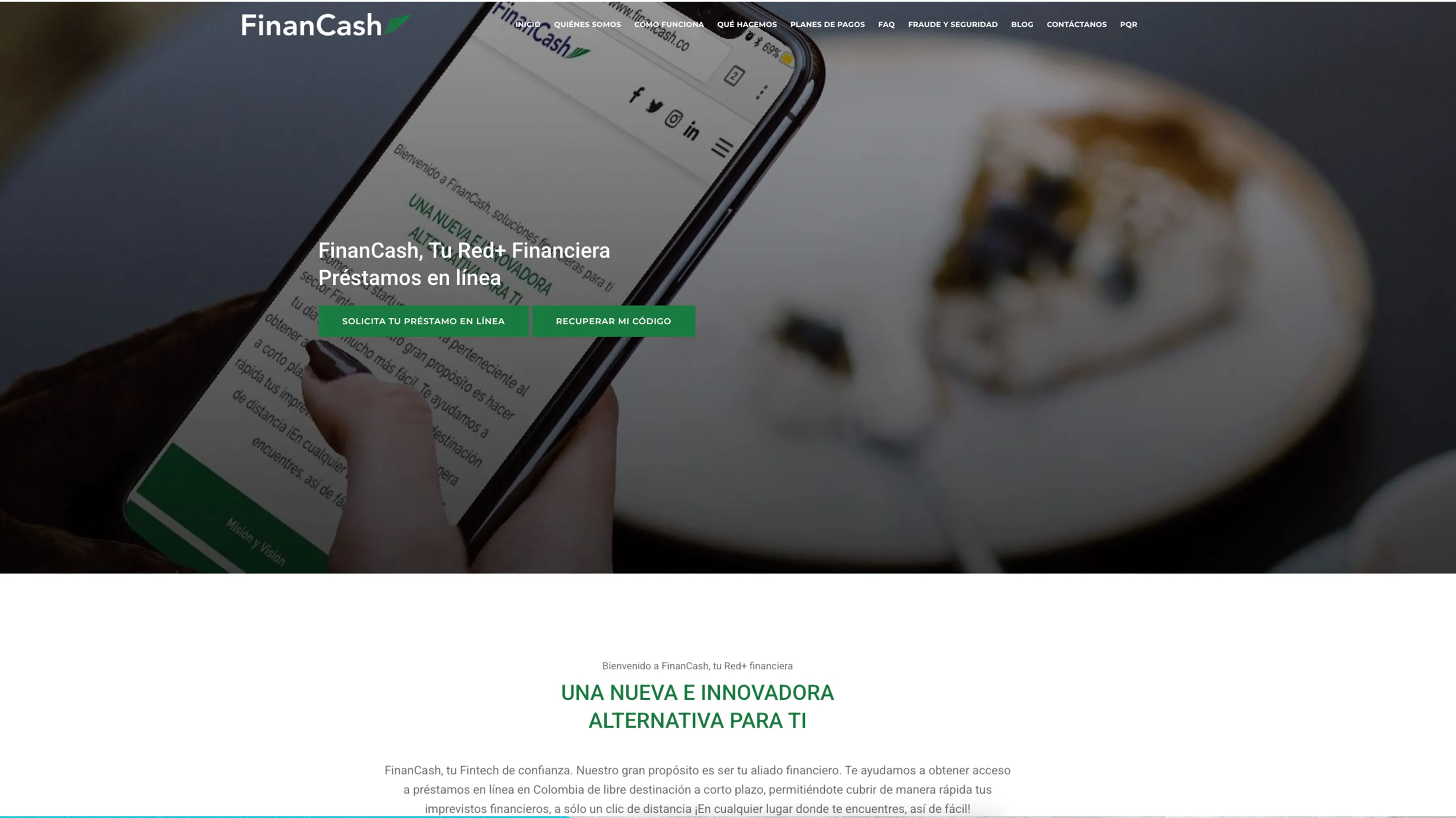 Ecosistema Digital para Soluciones Financieras y Préstamos Online